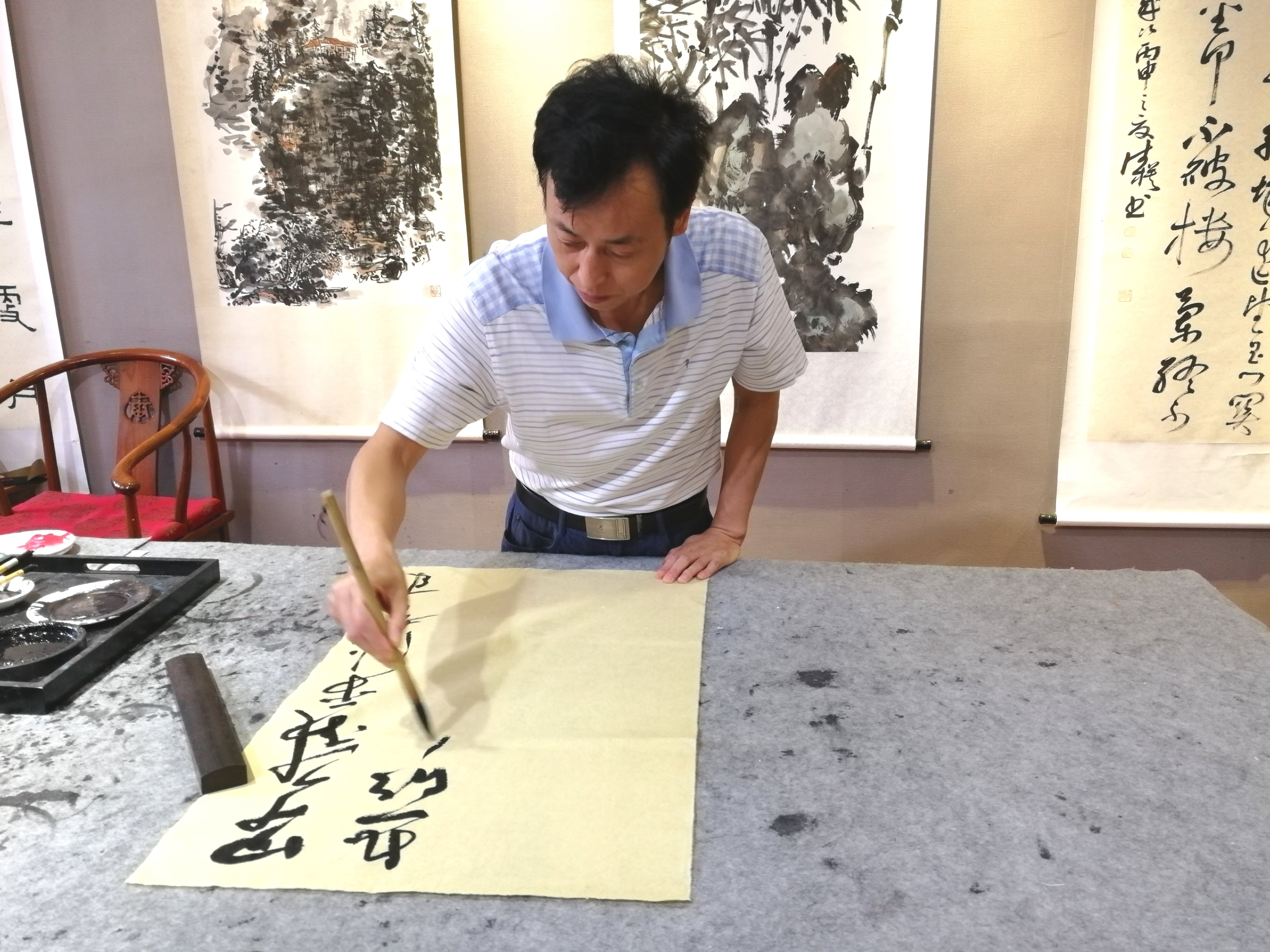 【第三届特聘书画艺术家】巴山书家冯圣成